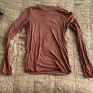 Outdoor Voices Rust Long Sleeve Tee